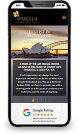 Spa Dental Sydney CBD iphone